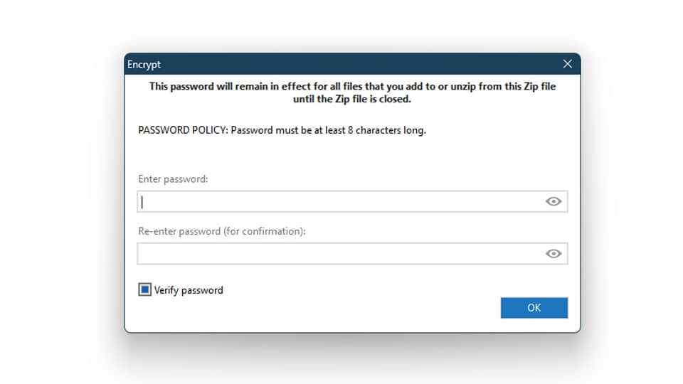 download winzip with password