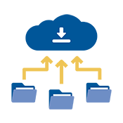 Automatically save cloud files